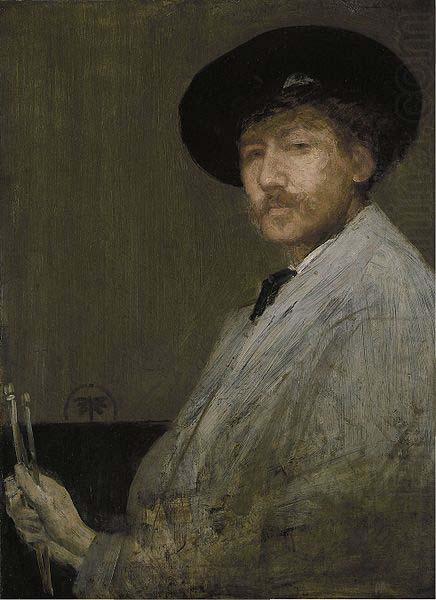 Arrangement in Gray Portrait of the Painter, James Abbott Mcneill Whistler